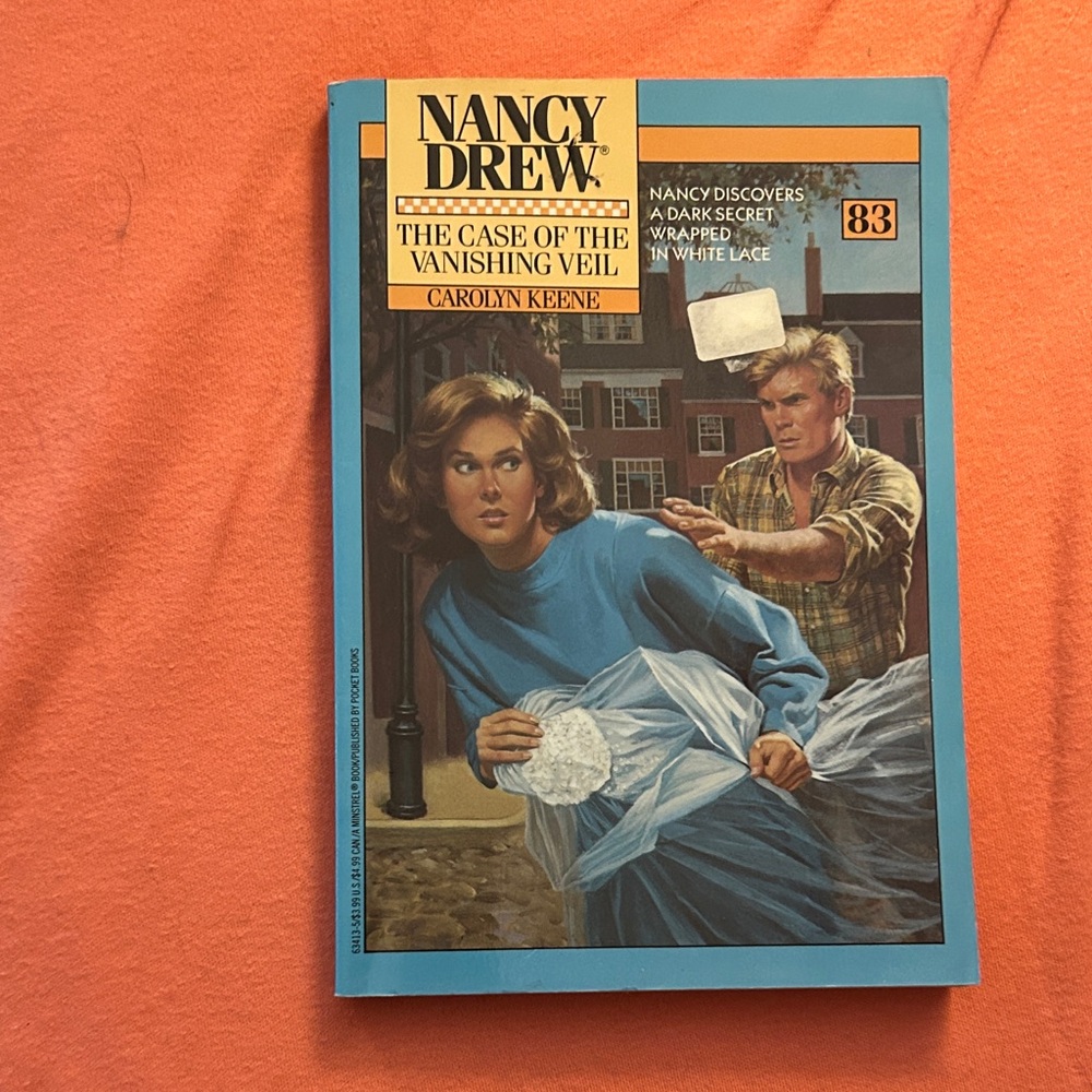 Nancy Drew Blue book. The case of the vanishing veil.